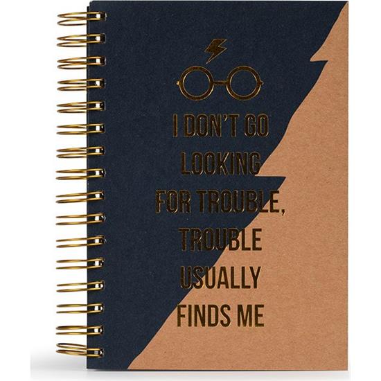 Harry Potter: Trouble Usually Finds Me A5 Notesbog