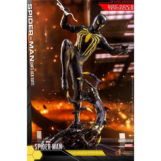Spider-Man: Spider-Man (Anti-Ock Suit) Deluxe Video Game Masterpiece Action Figure 1/6 30 cm