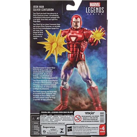 Marvel: Iron Man Silver Centurion Legends Series Action Figure 15 cm