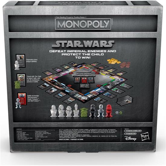 Star Wars: The Mandalorian Monopoly Brætspil