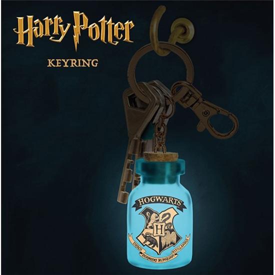 Harry Potter: Hogwarts Potion Flaske Nøglering med Lys