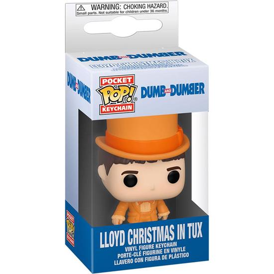 Dum og Dummere: Lloyd Christmas in Tux Pocket POP! Vinyl Nøglering