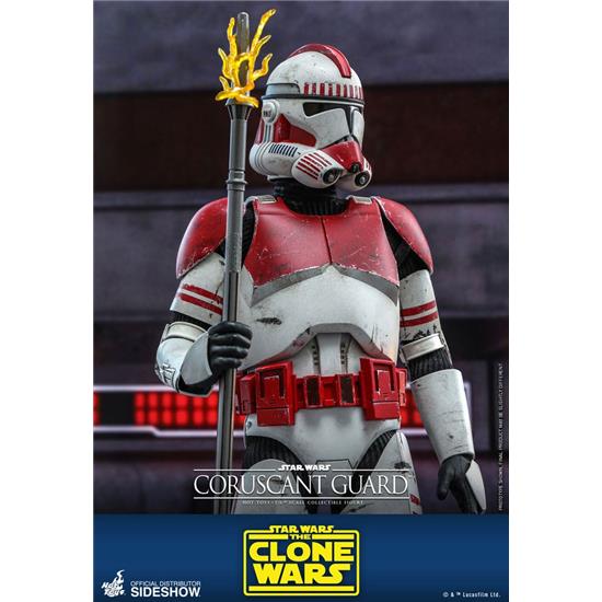 Star Wars: Coruscant Guard (The Clone Wars) Action Figure 1/6 30 cm