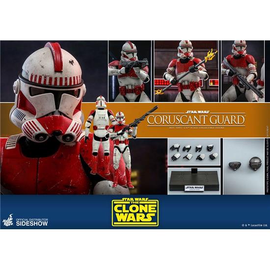 Star Wars: Coruscant Guard (The Clone Wars) Action Figure 1/6 30 cm