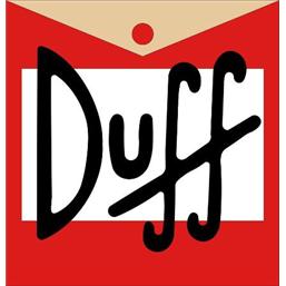 Merchandise med Duff Beer